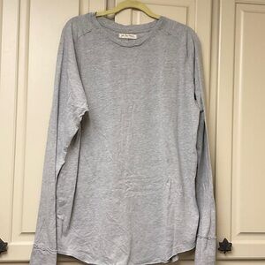 We the Free Light Gray Long Sleeve Tee.  Never worn. Soft and great oversize.L.